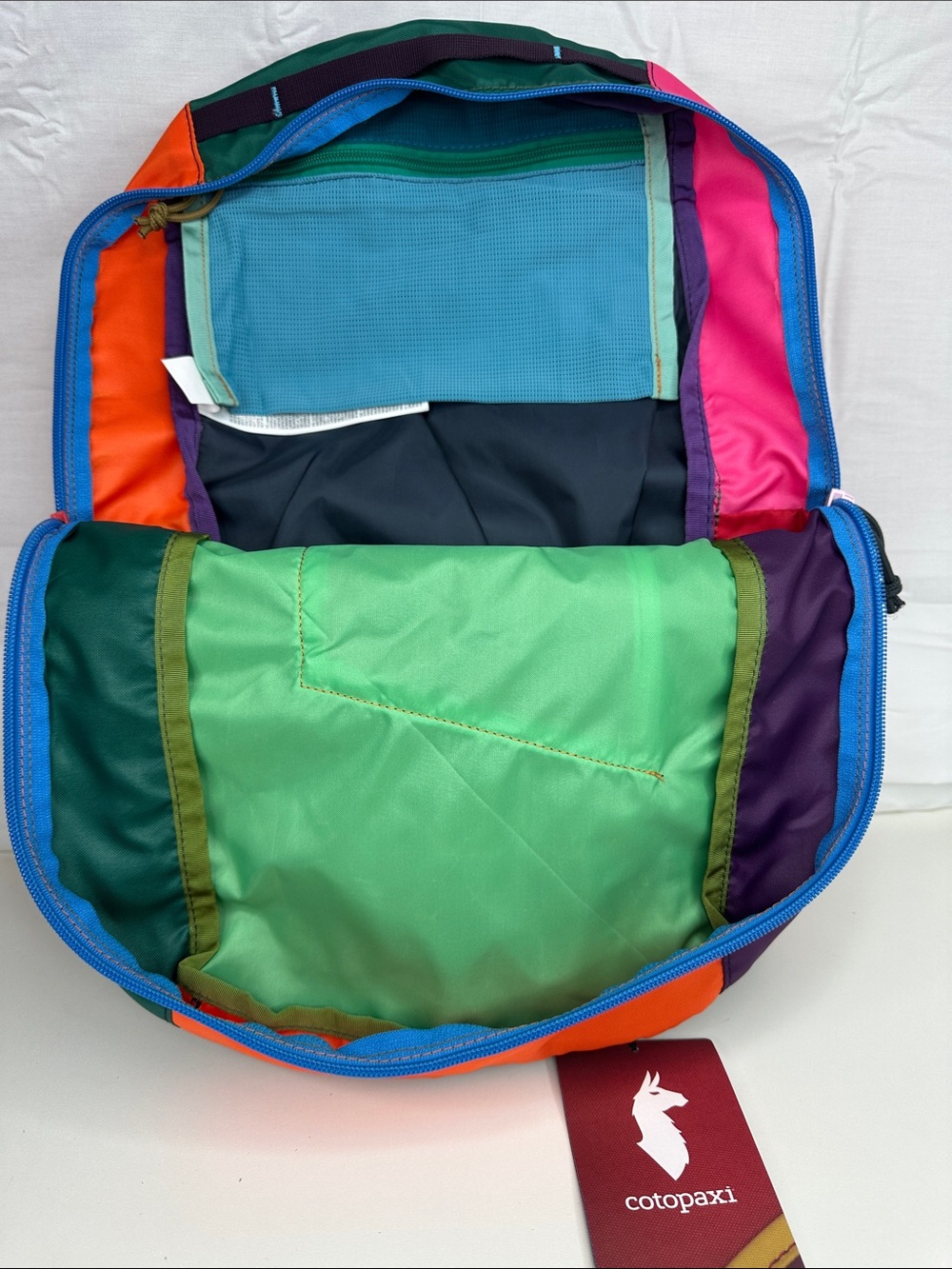 Cotopaxi Batac Del Día 16L Backpack One-of-a-Kind Multicolor Lightweight Daypack - Picture 5 of 7